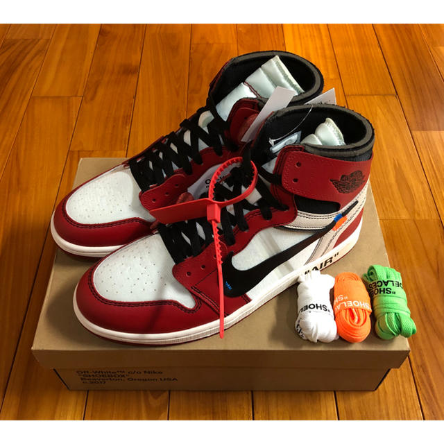 NIKE(ナイキ)のTHE 10：NIKE × OFF WHITE AIR JORDAN 1 メンズの靴/シューズ(スニーカー)の商品写真