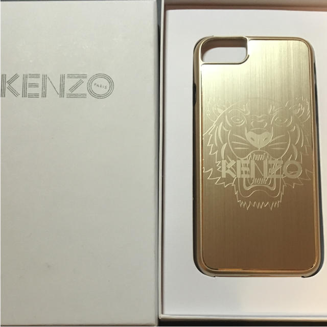 新品 KENZO iPhone7/8ケース ゴールド