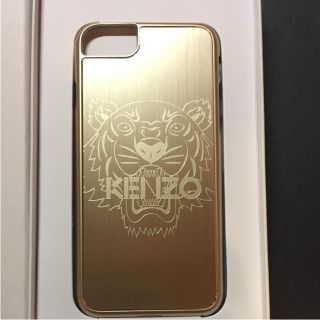 ケンゾー(KENZO)の新品 KENZO iPhone7/8ケース ゴールド(iPhoneケース)