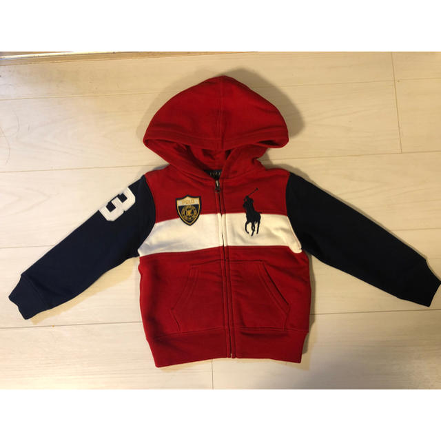 Ralph Lauren(ラルフローレン)のラルフローレン 裏起毛パーカー キッズ/ベビー/マタニティのキッズ服男の子用(90cm~)(ジャケット/上着)の商品写真