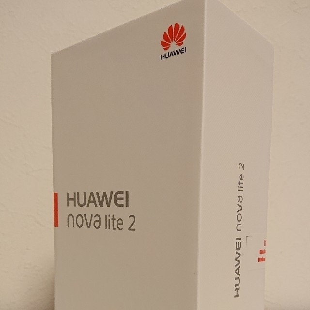 スマートフォン/携帯電話【新品/未開封/SIMフリー】HUAWEI nova lite2 32GB青