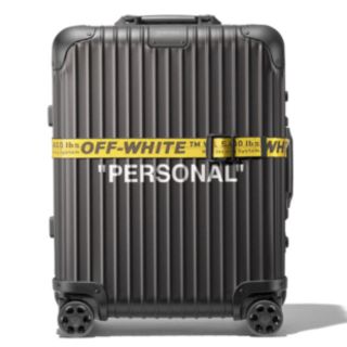 オフホワイト(OFF-WHITE)の日本未発売 Off-white × Rimowa スーツケース(トラベルバッグ/スーツケース)