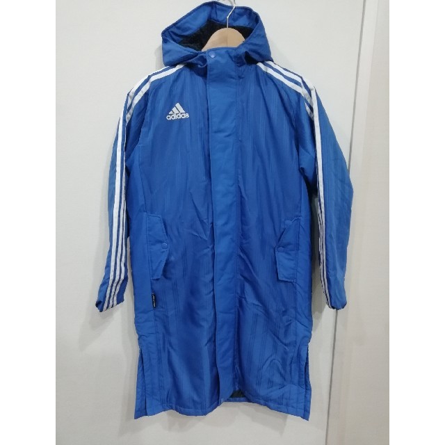 adidas(アディダス)のadidas アディダス ベンチコート　150 スポーツ/アウトドアのサッカー/フットサル(ウェア)の商品写真