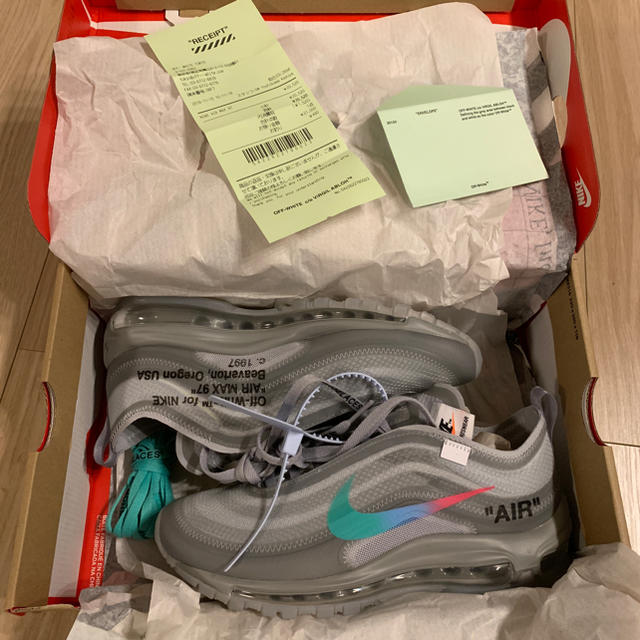 希少 NIKE AIR MAX 97 off white US5 23㎝