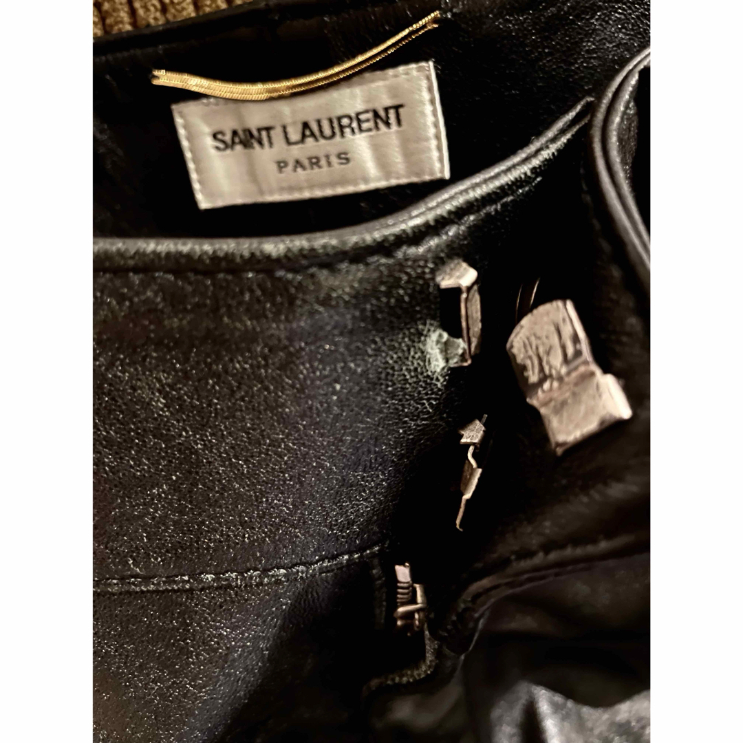 SAINT LAURENT - saint laurent paris レザーショートパンツ SAINT LAURENT - saint laurent paris レザーショートパンツ