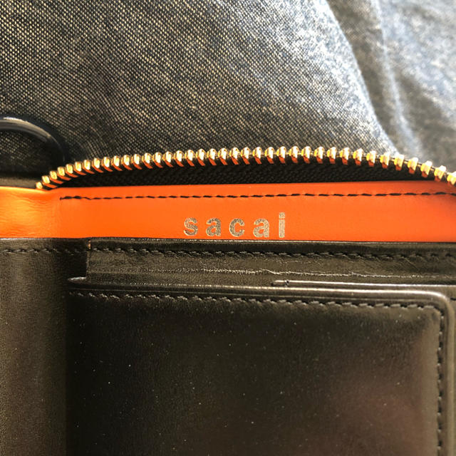 sacai(サカイ)の2018AW sacai short zip wallet 財布 メンズのファッション小物(折り財布)の商品写真