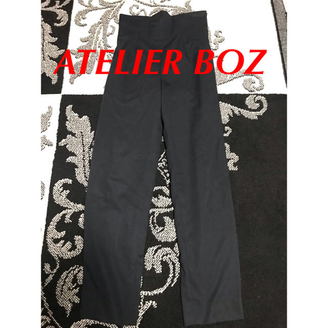 ATELIER BOZ(アトリエボズ)のATELIER BOZアトリエボズ スカルドスーツ ハイウエストパンツ レディースのパンツ(スキニーパンツ)の商品写真