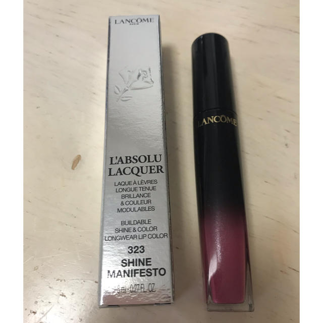 LANCOME(ランコム)のLANCÔME ラプソリュ ラッカー323 コスメ/美容のベースメイク/化粧品(口紅)の商品写真