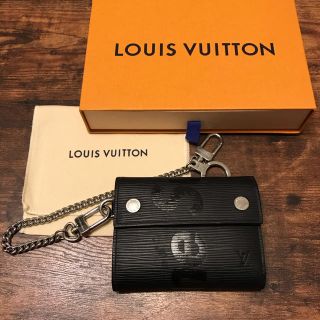 ルイヴィトン(LOUIS VUITTON)の本物 LOUIS  VUITTON supreme  チェーンウォレット(ウォレットチェーン)