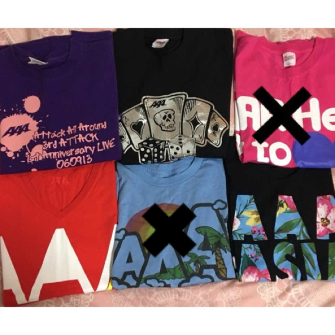 AAAグッズAAA Tシャツ