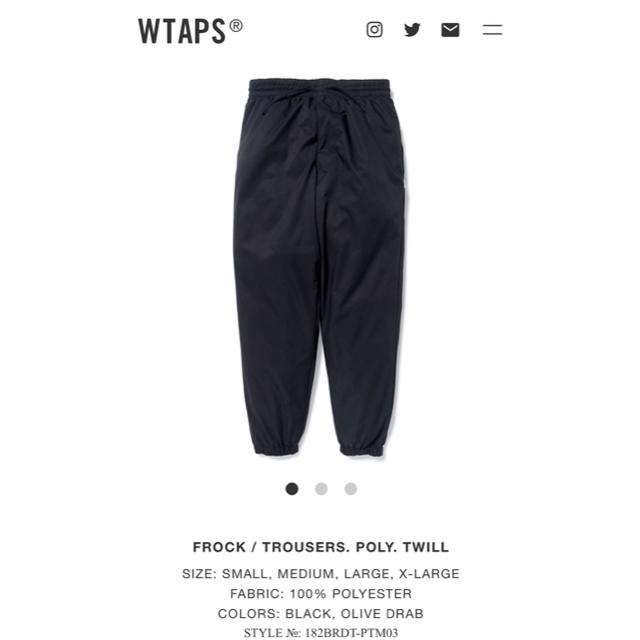 買い店舗 wtaps FROCK 18AW | ferndaledowntown.com