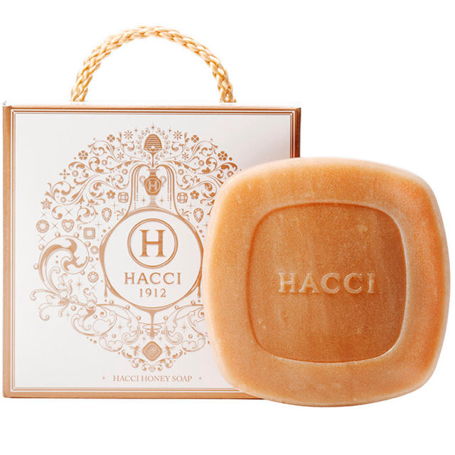 HACCI(ハッチ)の新品未使用 HACCI はちみつ石鹸 80g コスメ/美容のスキンケア/基礎化粧品(洗顔料)の商品写真