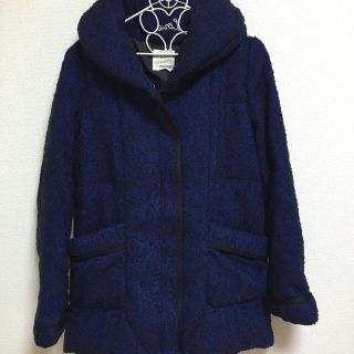 マウジー(moussy)のmoussy☆ブルーダウンコート(ダウンコート)