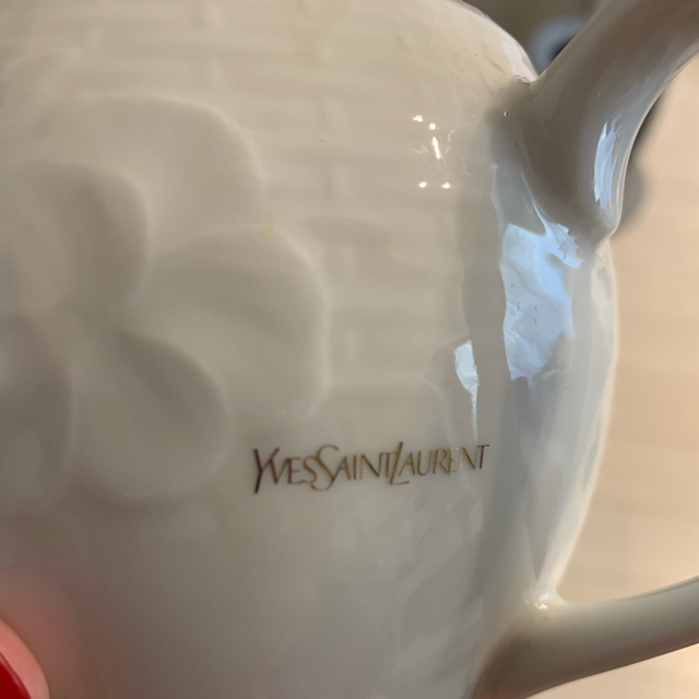 Saint Laurent(サンローラン)のイブサンローラン 急須 湯呑みセット 茶器セット 紅茶 ティーポット カップ インテリア/住まい/日用品のキッチン/食器(グラス/カップ)の商品写真