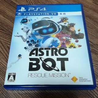 プレイステーションヴィーアール(PlayStation VR)の☆美品☆PS4　VR  アストロボット(家庭用ゲームソフト)