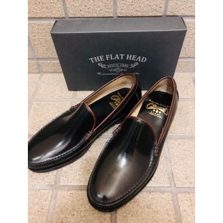 フラットヘッド(THE FLAT HEAD)のRJB フラットヘッド コードバンスリッポン(スリッポン/モカシン)