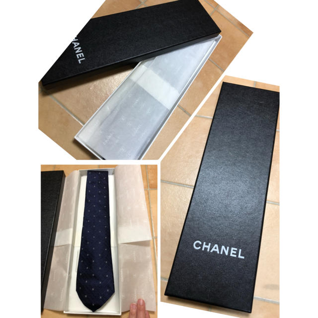 CHANEL(シャネル)の✨未使用✨ ＊ CHANEL ＊ ネクタイ ♡正規品♡ メンズのファッション小物(ネクタイ)の商品写真