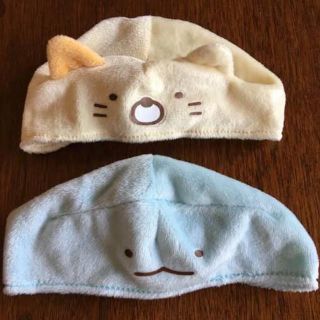 サンエックス(サンエックス)のすみっこぐらし ガチャガチャ 帽子 ねこ とかげ(キャラクターグッズ)