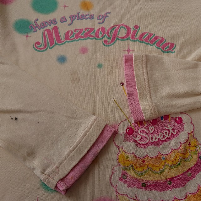 mezzo piano junior(メゾピアノジュニア)のmezzo piano Jr. 長袖 キッズ/ベビー/マタニティのキッズ服女の子用(90cm~)(Tシャツ/カットソー)の商品写真