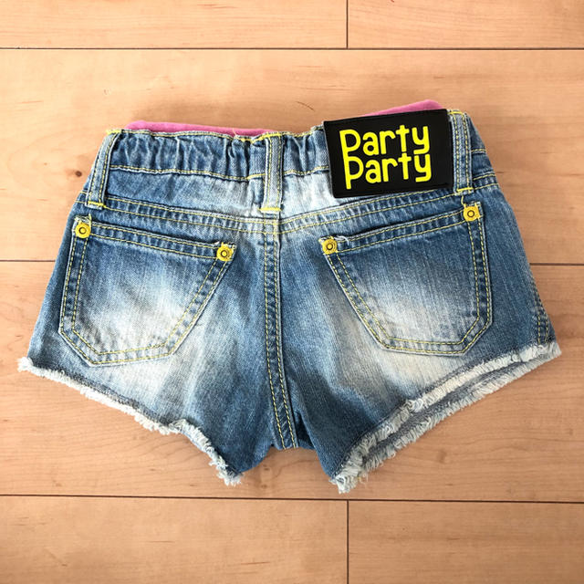 PARTYPARTY(パーティーパーティー)のショートパンツ キッズ/ベビー/マタニティのキッズ服女の子用(90cm~)(パンツ/スパッツ)の商品写真