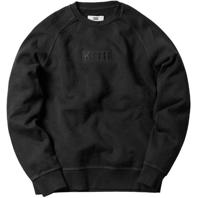 KITH Classic Logo Crewneck Black メンズのトップス(スウェット)の商品写真