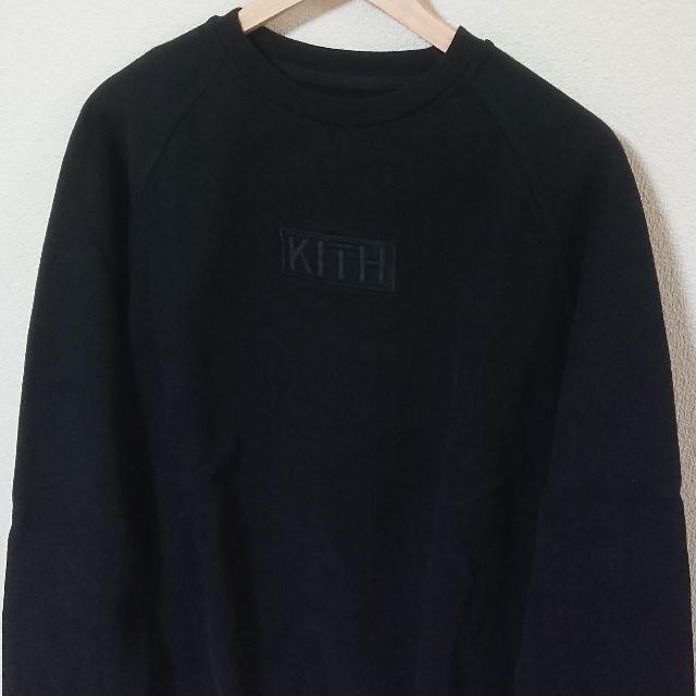 KITH Classic Logo Crewneck Black メンズのトップス(スウェット)の商品写真