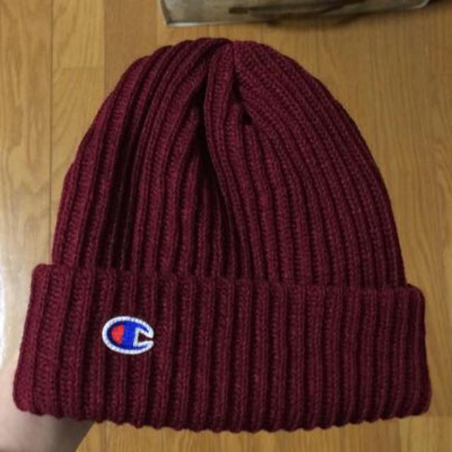 Champion(チャンピオン)の✳︎チャンピオン ニット帽✳︎ レディースの帽子(ニット帽/ビーニー)の商品写真