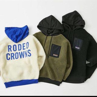 ロデオクラウンズ(RODEO CROWNS)の★専用です！★阿倍野限定アウトドアボアパーカーブルゾン(トレーナー/スウェット)