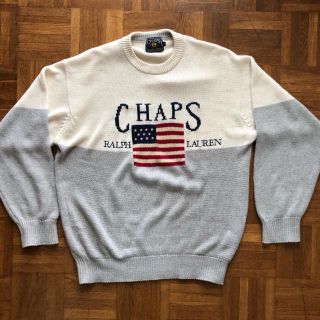 ラルフローレン(Ralph Lauren)のCHAPS ralphlauren コットンセーター(ニット/セーター)