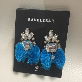 ロンハーマン(Ron Herman)のBAUBLEBAR ブルービジュータッセルピアス 新品 アメリカ購入(ピアス)