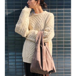 マウジー(moussy)のMOUSSY最新ノベルティ♡ SUEDE SHOPPER BAG♡スエードトート(トートバッグ)