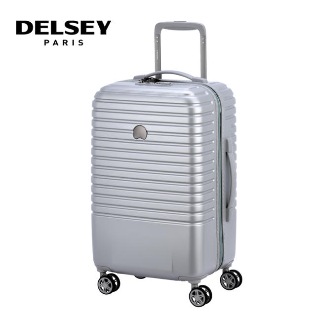デルセー CAUMARTIN スーツケース 約41L 1-2泊 銀色
