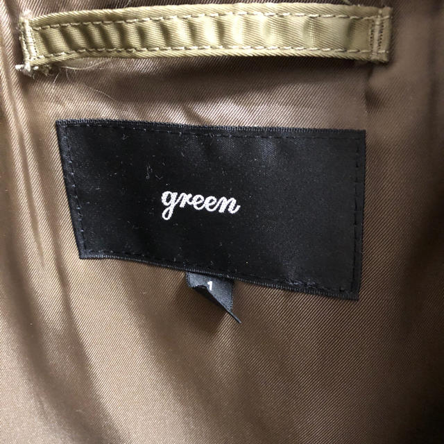 HYKE(ハイク)のHYKE green モッズコート レディースのジャケット/アウター(モッズコート)の商品写真