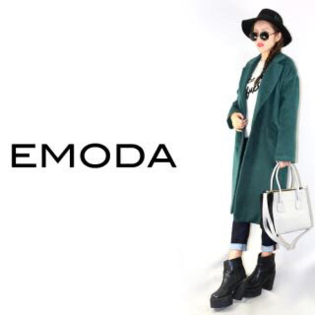 EMODA(エモダ)の新品☆EMODA ウールチェスターコート レディースのジャケット/アウター(ロングコート)の商品写真