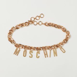 モスキーノ(MOSCHINO)のH&M MOSCHINO ゴールドメッキベルト(ベルト)