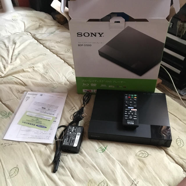 SONY(ソニー)のSONY ブルーレイ/DVDプレーヤー中古美品 スマホ/家電/カメラのテレビ/映像機器(ブルーレイプレイヤー)の商品写真