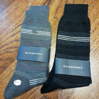 バーバリー(BURBERRY)のバーバリー　靴下メンズ　26～28cm(ソックス)