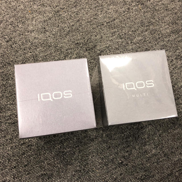 IQOS(アイコス)の(新品未開封)IQOS3+IQOS3 MULTI セット マルチベルベットグレー メンズのファッション小物(タバコグッズ)の商品写真