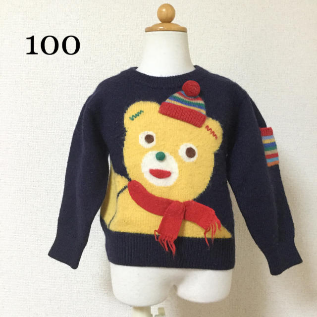 mikihouse(ミキハウス)のミキハウス ニットセーター 100 キッズ/ベビー/マタニティのキッズ服男の子用(90cm~)(ニット)の商品写真