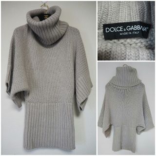 ドルチェアンドガッバーナ(DOLCE&GABBANA)のDOLCE&GABBANA アルパカタートルニット(ニット/セーター)