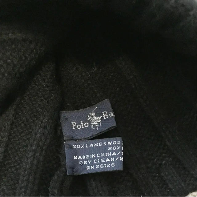 POLO RALPH LAUREN(ポロラルフローレン)のラルフローレン ニット帽★ニットキャップ/レディースメンズ/男女兼用/ポニー レディースの帽子(ニット帽/ビーニー)の商品写真