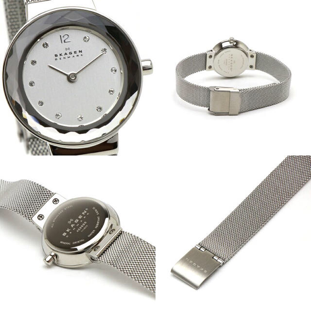 SKAGEN(スカーゲン)のSKAGEN スカーゲン腕時計Leonora Steel Mesh Watch レディースのファッション小物(腕時計)の商品写真