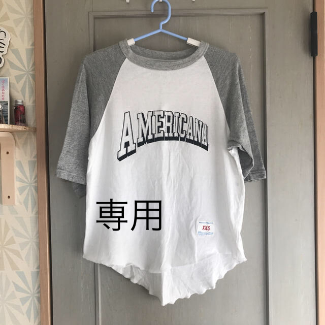 AMERICANA(アメリカーナ)のアメリカーナ ロンT レディースのトップス(Tシャツ(長袖/七分))の商品写真