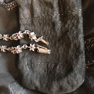 クロムハーツ(Chrome Hearts)のバイキンマン様専用！クロムハーツ ルビーブレスレット(ブレスレット/バングル)