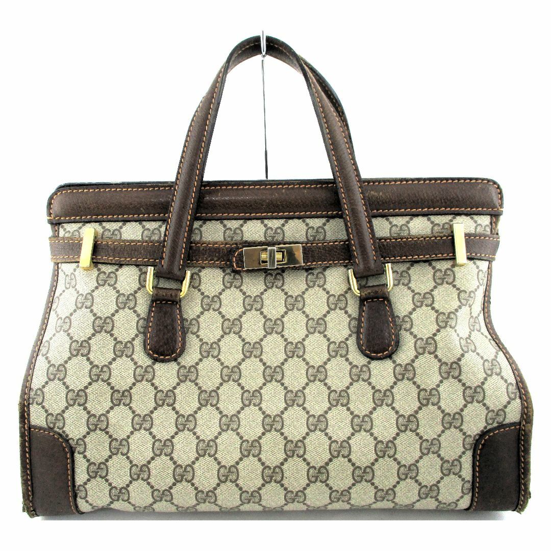 GUCCI - ◇希少 レア GUCCI オールドグッチ GG柄 ケリー型バッグ GUCCI - ◇希少 レア GUCCI オールドグッチ GG柄 ケリー型バッグ