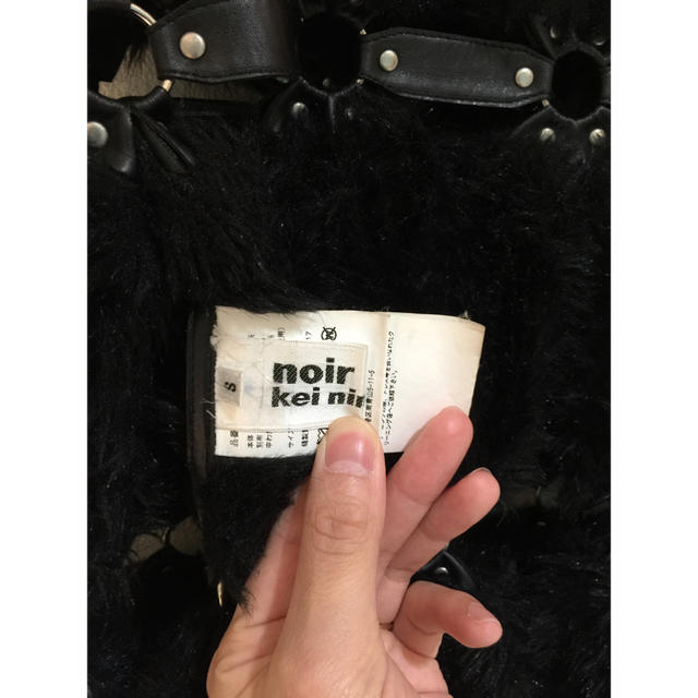 COMME des GARCONS(コムデギャルソン)のnoir kei ninomiya ファーコート レディースのジャケット/アウター(ロングコート)の商品写真