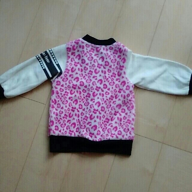 しまむら(シマムラ)のKIDSボアスタジャン  キッズ/ベビー/マタニティのキッズ服女の子用(90cm~)(ジャケット/上着)の商品写真