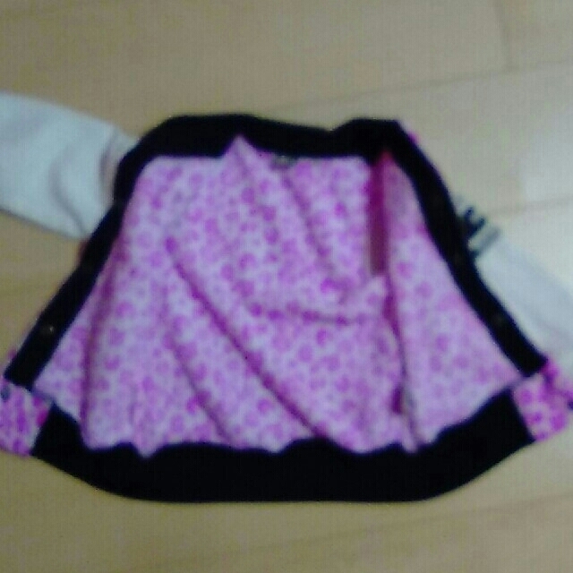 しまむら(シマムラ)のKIDSボアスタジャン  キッズ/ベビー/マタニティのキッズ服女の子用(90cm~)(ジャケット/上着)の商品写真