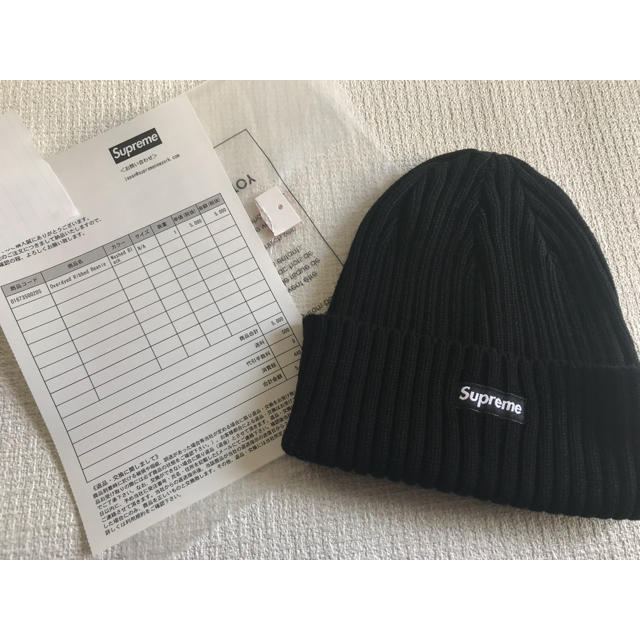 Supreme Overdyed Ribbed Beanie 18ss