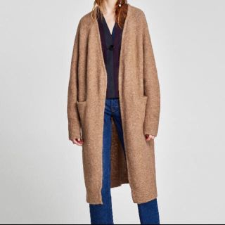 ザラ(ZARA)のあひる様専用♡ ZARA ロングカーディガン(カーディガン)